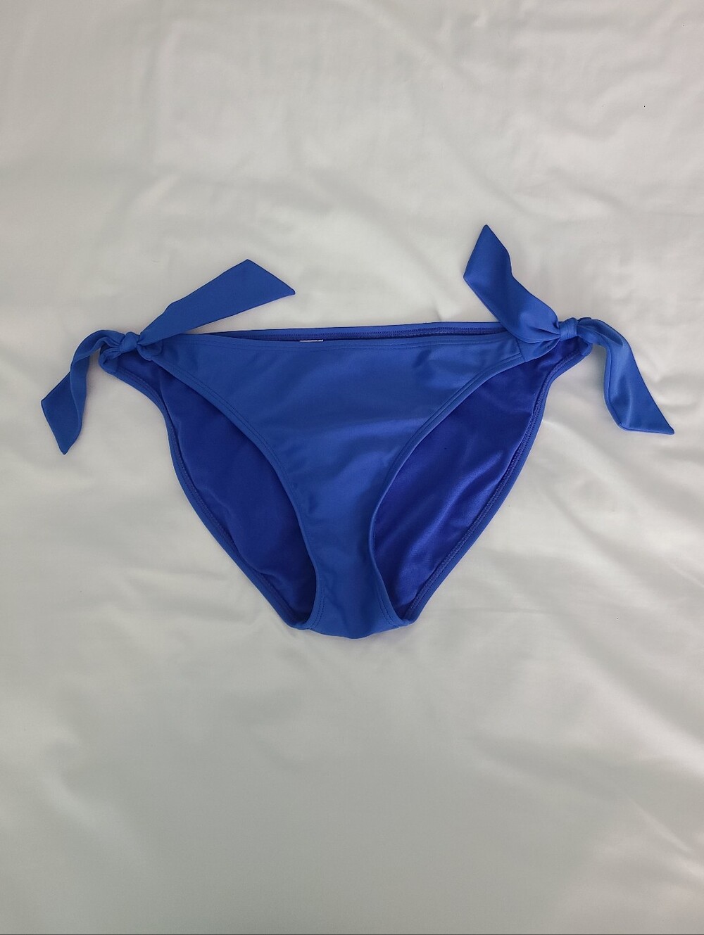Athleta Tie-Side Bikini Bottom Royal Blue Womens Medium
